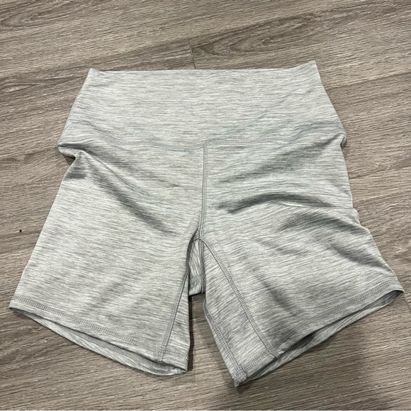 Ardene Pants - Ardene x KGMTL grey white stripe biker shorts m